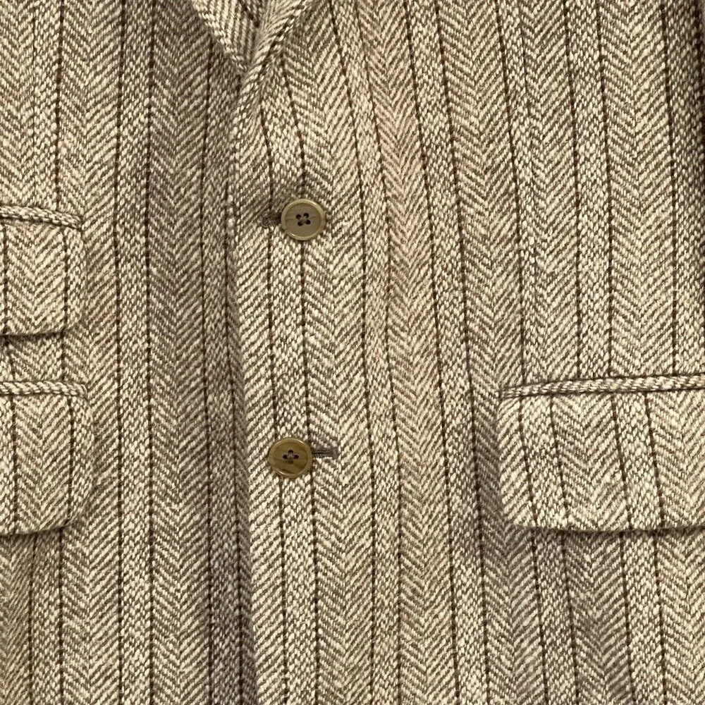 Vintage British 60s 70s  Jacket Mens 38 40 Carnaby‎ St Tweed Suit Irvine Sellars
